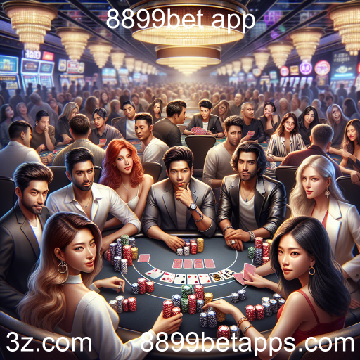 Descubra o Mundo do Poker no 8899bet App