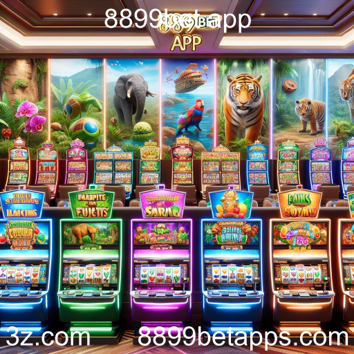 Explore o Mundo dos Caças-Níqueis no 8899bet App